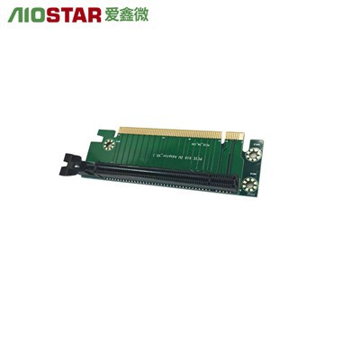 AOS-2U X16-X1601 PCIE 2U X16 إلى X16 لوحة تحويل الوظائف (الأمام 90 درجة) PCIE 2U X16 ToPCIE X16  96.1 مم (طول) × 70.46 مم (عرض) × 16 مم (ارتفاع)  يتوافق المنتج مع لوائح CE وFCC وROHS يدعم النظام Windows 7 / ويندوز 10 / ويندوز 11 / كلفن أو إس / يو أو إس، إلخ.